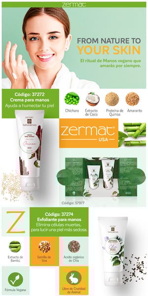 Zermat USA Crema manos 57977 SC